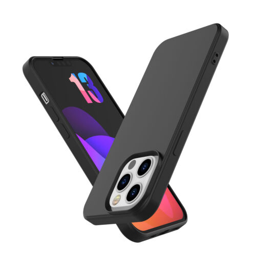 Für iPhone 13 14 15 Pro Max 12 11 XS XR 8 7Plus Silikon Hülle + Displayschutz - Bild 15 von 77