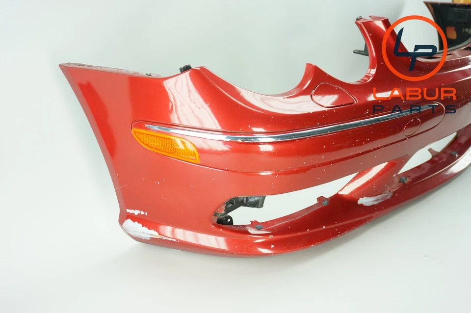 Cubierta de parachoques delantero rojo W209 03-05 Mercedes Clase CLK AMG BR498 Foto 2 de 4