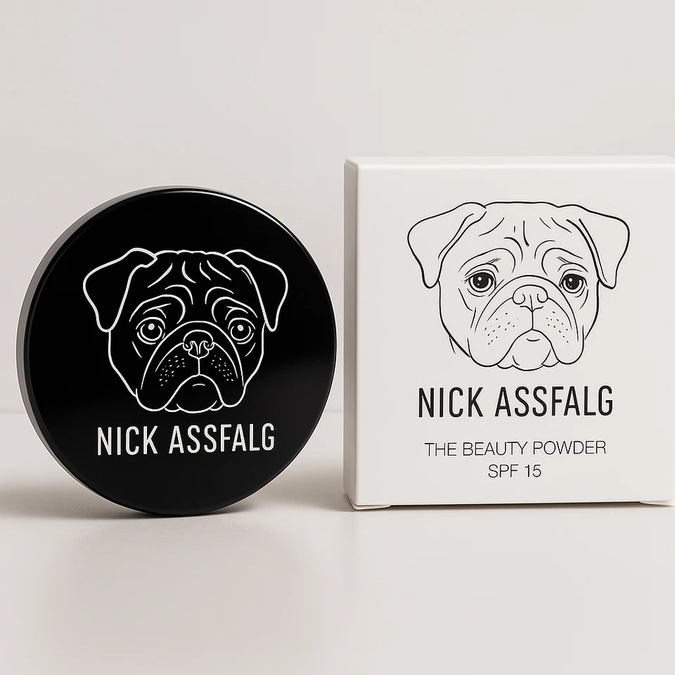 Nick Assfalg 100% NA The Beauty Powder SPF 15 "Sticky Edition" / Puder 25g 25 g - Bild 3 von 3