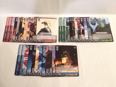 Weiss Schwarz Batman Ninja booster set of common cards x1 C/CC | eBay Weiss Schwarz Batman Ninja booster set of common cards x1 C/CC | eBay