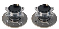 SNR 2X Radnabe Radlagersatz Hinten FüR Toyota Aygo CitroëN C1 II WNB1 KGB1