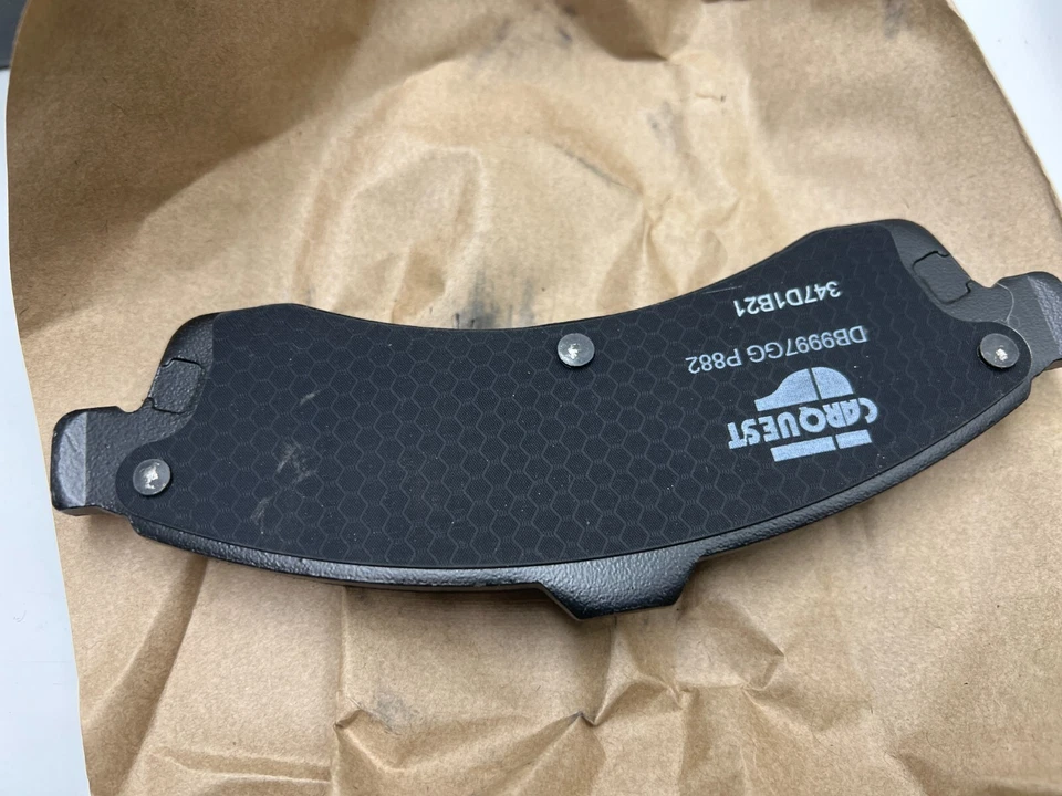 Керамическая передняя дисковая тормозная колодка для 2005 GMC Envoy XL Wearever Platinum PXD882H - Изображение 3 из 4