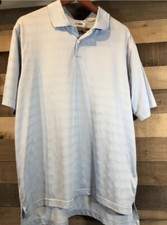 Adidas Climacool Golf Shirt Mens Large Light Blue