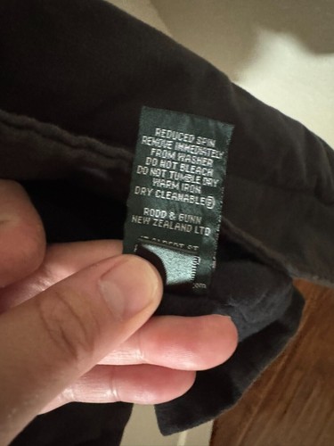 Rodd & Gunn Men's Men's Doubtful Sound Multi-Pocket Jacket Quilted Black Sz L - Picture 6 of 7
