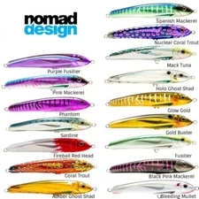 Nomad Design Riptide 125mm Sinking Hard Body Fishing Lure - Choose Colour BRAND 