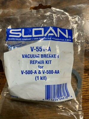 Kit De Réparation Sloan V-551-A Pour Brise-vide - Référence M-453 - Occasion