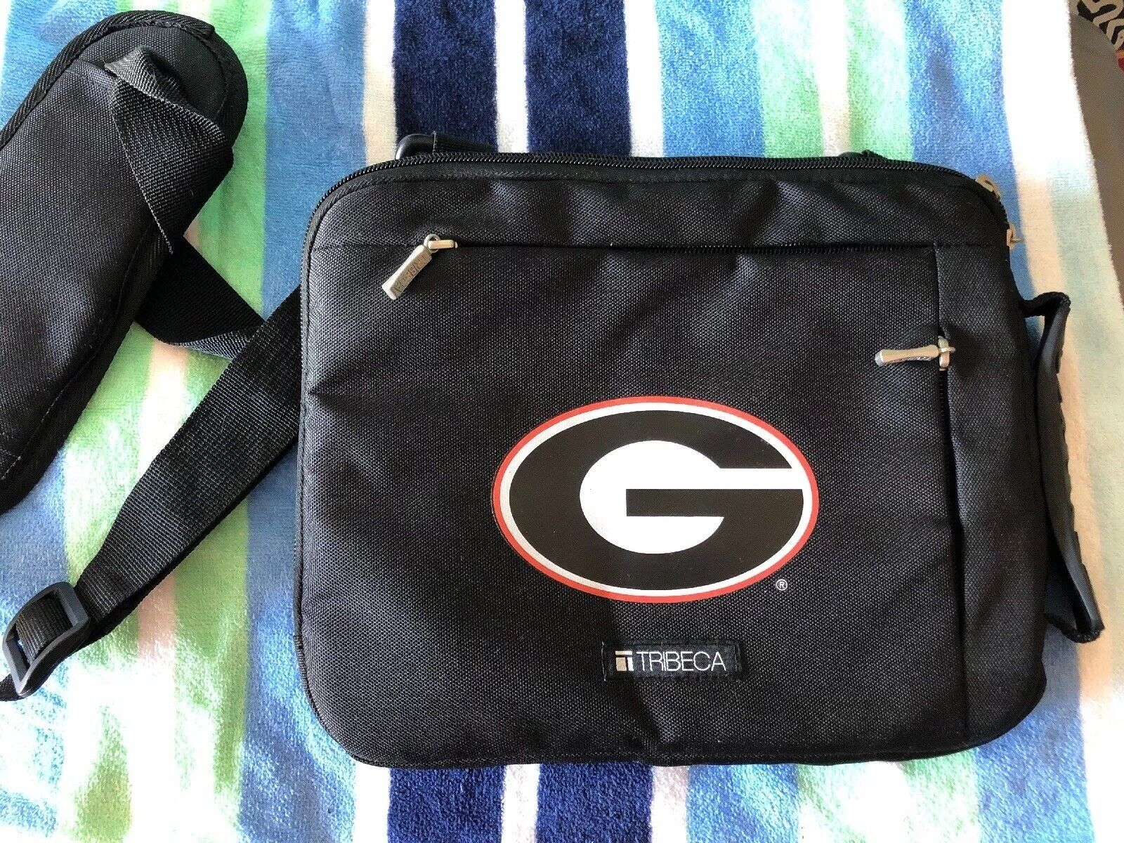 Georgia Bulldogs IPad And Most Tablet Sleeve Case W Detachable Shoulder Strap