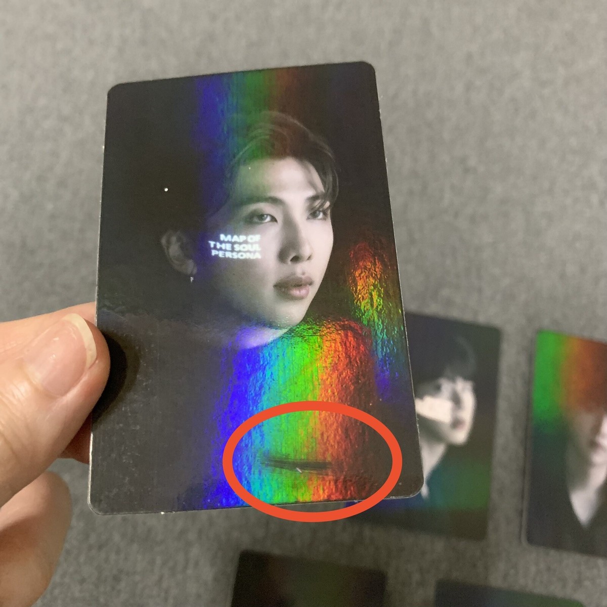 BTS MAP OF SOUL ON:E  ホログラムのみ　グク BTS MAP OF THE SOUL ON:E DVD Official hologram photo ticket