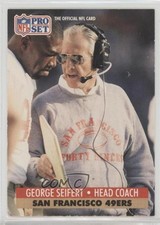 1991 Pro Set George Seifert #297 10r3