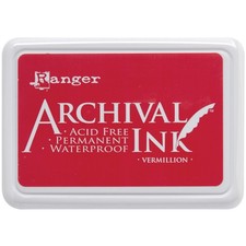 Archival Ink Pad 0 Vermillion
