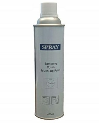 FARBE LACK SPRAY VOLVO SAMSUNG BAGGER GRAU HYUNDAI DEVELON DAEWOO DOOSAN 420 ml