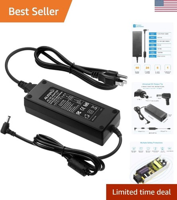 #ad Compact 12V 10A 120W Power Adapter with Short Circuit Protection for Safe Use $50.98