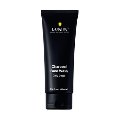 Lumin Charcoal Face Wash for Men Skincare - Daily Detox.