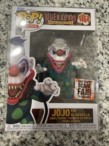 FUNKO POP! MOVIES KILLER CLOWNS FROM OUTER SPACE #1464 JOJO Hot Topic SCARE FAIR