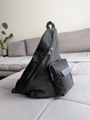 MM6 Maison Margiela Sling Bag Rucksack Schwarz - Neu ohne Etikett