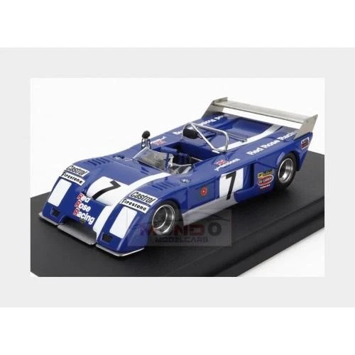 1:43 TROFEU Chevron B23 #7 4Th Rally Vila Real 1973 J.Bridges Blue TRFDSN85 - Immagine 2 di 2