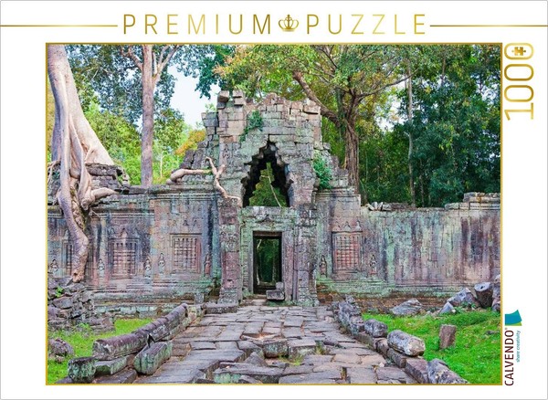 Calvendo Puzzle Preah Khan Temple, Angkor | 1000 Pieces, Finished Size 25.2 × 18-image