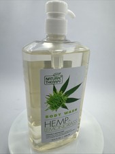 Natural Therapy Body Wash Hemp Lemongrass Cooling Revitalizing 33.8oz 0.71 per gallon