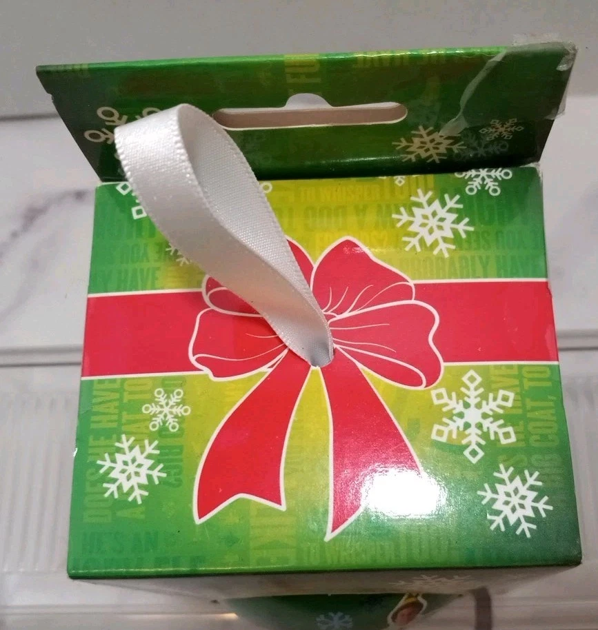 Aquarius Elf The Movie 300 Piece Jigsaw Puzzle In Tin Globe 6"×8" New - Image 2 of 4