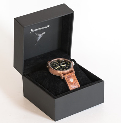 Messerschmitt Fliegeruhr Automatic   PVD Bronze   Ronda R150   Neu mit Anleitung