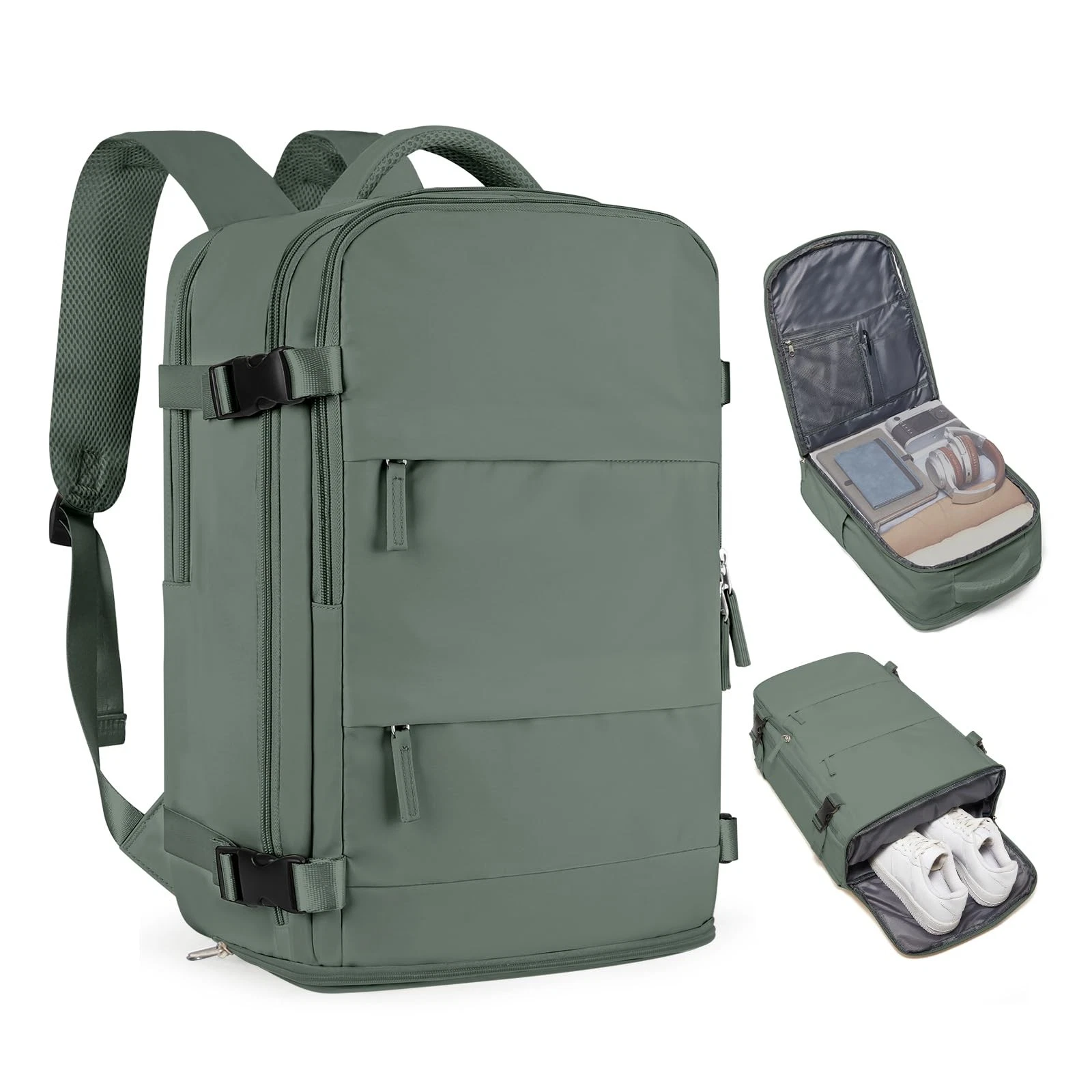 Large Travel Backpack For Women Men Airline Approved Carry On Backpack Flight...