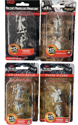 Wizkids Pathfinder Deep Cuts Nolzur's Marvelous MIniatures Female Characters (8)