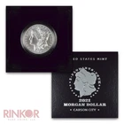 2021-CC Privy $1 Morgan Dollar 100th Anniversary BU (Box and CoA)