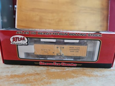 Atlas 6113-1 HO Nickel Plate Lackawanna 36' Wood Reefer Car DLW #300 NEW IN BOX