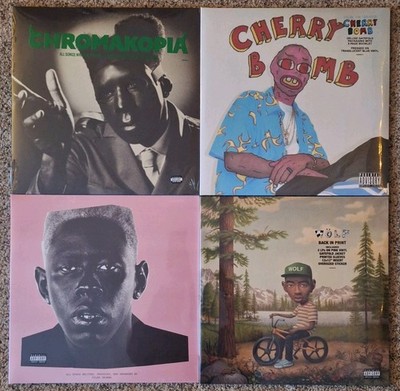 Tyler The Creator Lot - Chromakopia, Cherry Bomb, Igor, Wolf - New Vinyl Records
