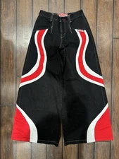 VERY Rare JNCO Solid State Black Hypnotix Jeans Size 5