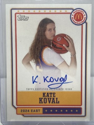 2024 Topps Chrome McDonald's All American  KATE KOVAL Auto #EA-KK