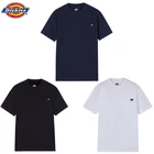 Mens Dickies Short Sleeve Cotton T Shirt Casual Crew Neck Tee Black Navy White