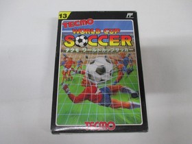NES -- TECMO WORLD CUP SOCCER -- Boxed. Famicom, JAPAN Game. 10813