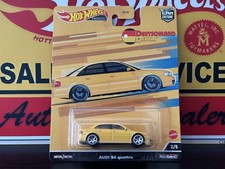 Hot Wheels Premium Car Culture Deutschland Design Yellow Audi S4 Quattro