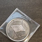 TCL Operation Desert Storm Airborne 1 oz .999 Silver Round 1991