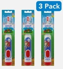 Spinbrush Super Mario Kids Electric Toothbrush, Soft, Brand New🎈PACK OF 3🎈
