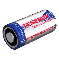 Fenix Flashlight Tenergy CR123A Lithium 3V, 1500mAh Battery, Non-Rechargeable