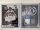 Mike Trout 2025 Topps Autograph & Game-Used Memorabilia 2-Card Angels Lot