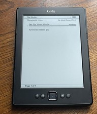 Amazon Kindle 4th Gen. Selling as faulty. Device is discontinued .