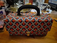 Kassettenkoffer Vintage 60er Jahre mit 12 Kassetten Nostalgie Sammler