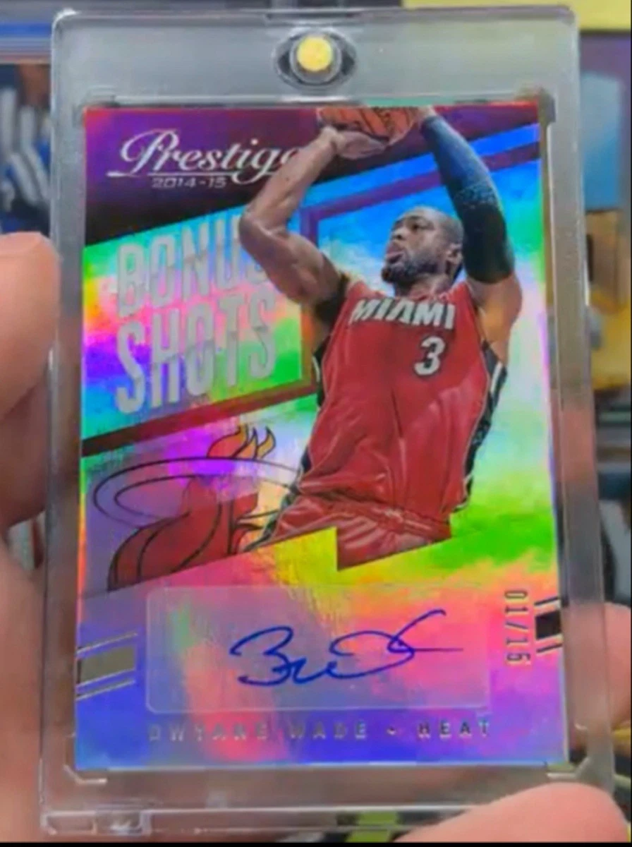 DWYANE WADE サイン AUTO 25枚限定 NBAカード Panini Dwyane Wade Basketball Autographed Sports Trading Cards