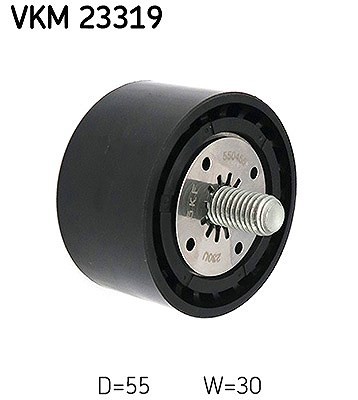 SKF Umlenk-/FüHrungsrolle, Zahnriemen Rechts U.A. FüR CitroËN, Ds, Ford, Opel-image