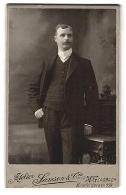 Fotografie Atelier Samson & Cie, M. Gladbach, Krefelderstr. 178, Johann Schwarz 