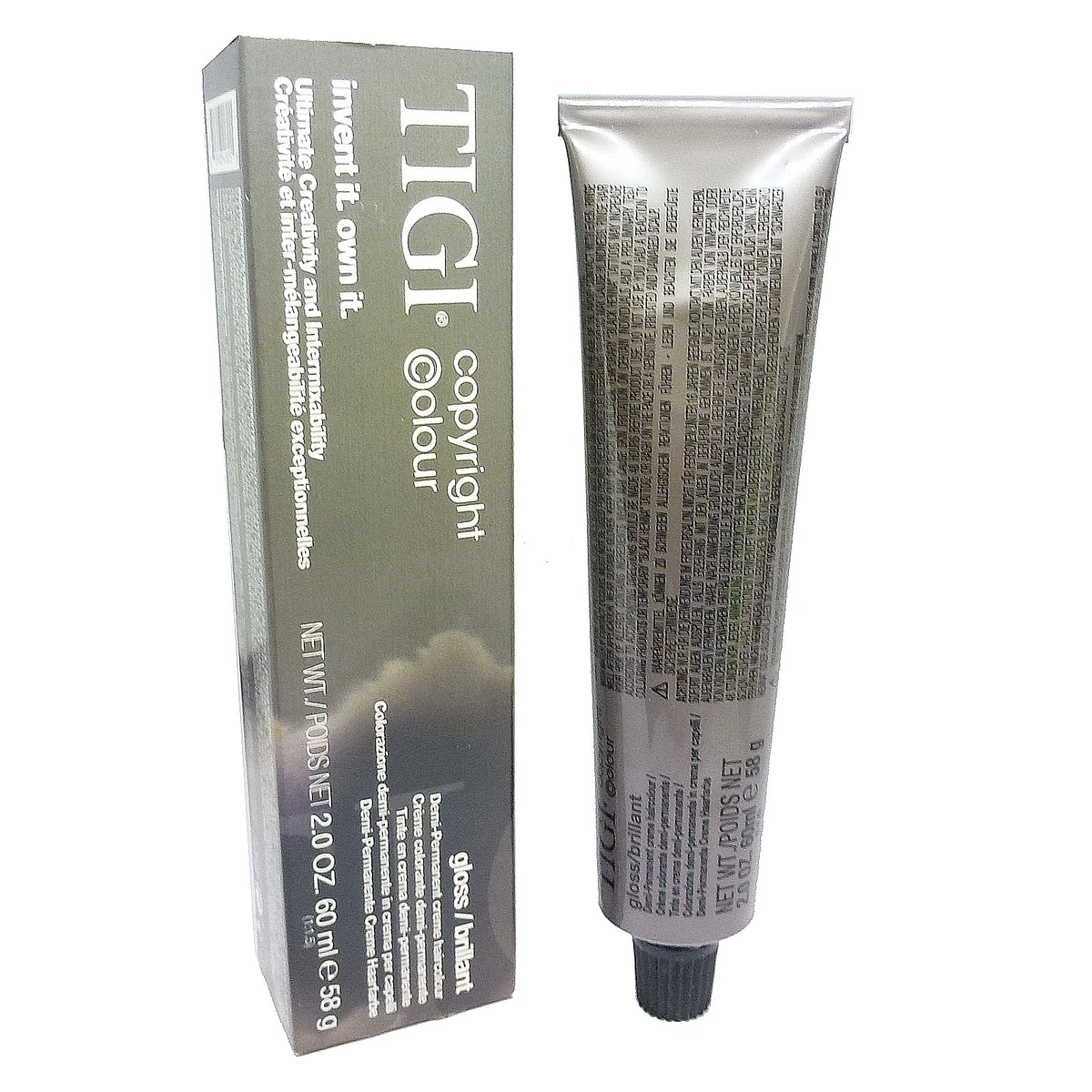 Crème Colorante Permanente Tigi Copyright Color - Nuance 0/03 Maize (Gloss) - 60ml - Neuf
