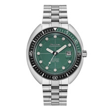 Bulova Orologio Uomo Oceanografo Devil Diver Automatico Verde 96B322