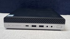 HP Elite desktop 800 G5 Mini Core i5-9500T 2.20GHz 8GB RAM 256GB SSD NO OS