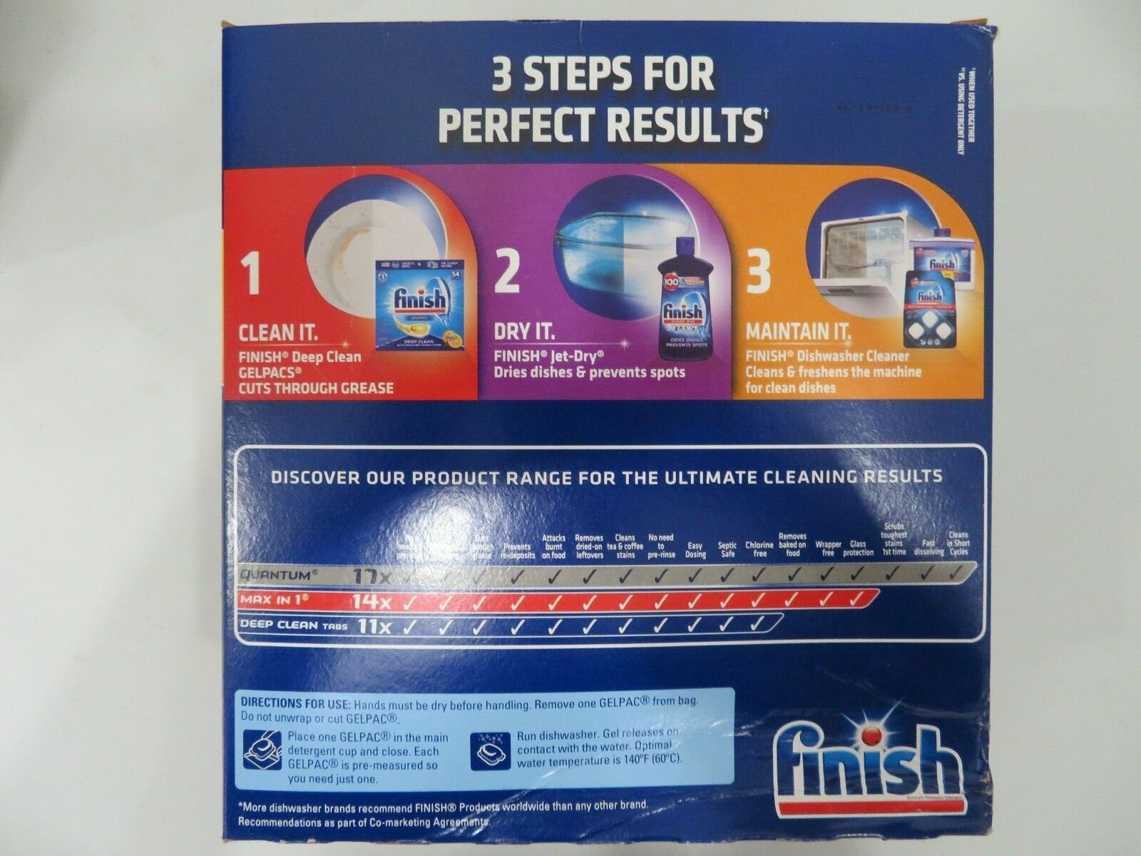 Finish Gelpacs 84 Ct Deep Clean Orange Scent Dishwasher Detergent eBay