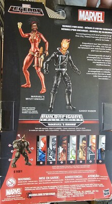 Marvel Legends Infinite Series Ghost Rider Con Baf Rhino New