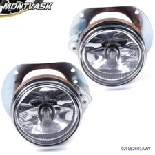 Fit For 07-10 Mercedes C300 C350 Clear Lens Front Bumper Fog Light Lamps+Bulbs
