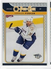 Vernon Fiddler 09-10 O-Pee-Chee OPC Base Common #245 Nashville Predators